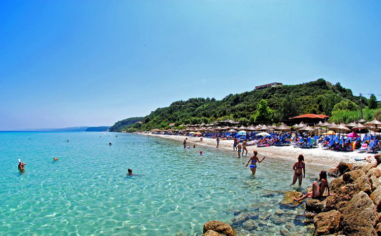  Liosi plaža, Afitos